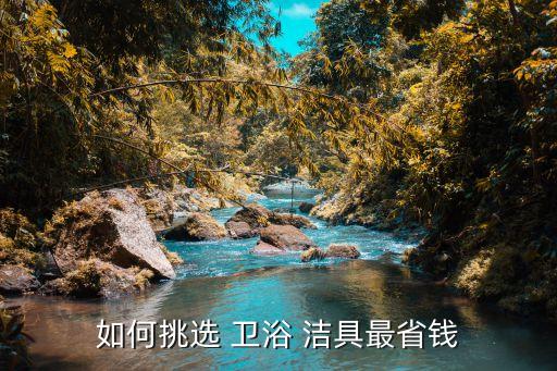 如何挑選 衛(wèi)浴 潔具最省錢