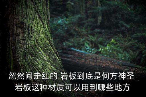 忽然間走紅的 巖板到底是何方神圣 巖板這種材質(zhì)可以用到哪些地方