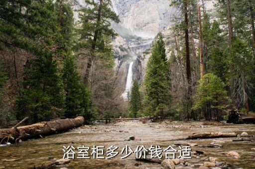 浴室柜多少價錢合適