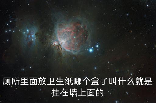 廁所里面放衛(wèi)生紙哪個盒子叫什么就是掛在墻上面的