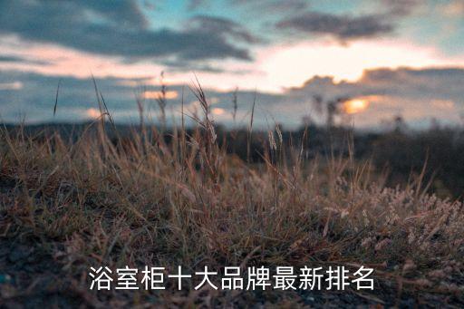 浴室柜十大品牌最新排名