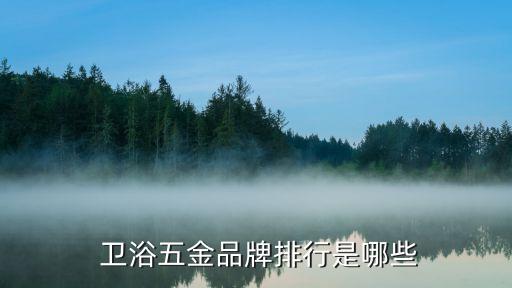  衛(wèi)浴五金品牌排行是哪些