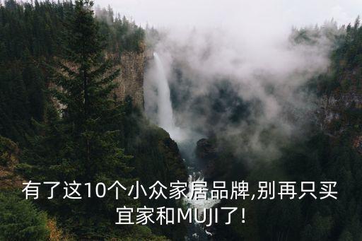 有了這10個(gè)小眾家居品牌,別再只買宜家和MUJI了!
