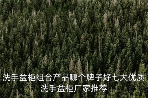 衛(wèi)浴柜洗臉盆柜有哪些品牌