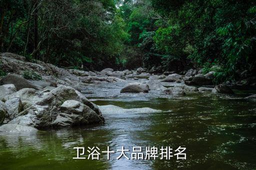  衛(wèi)浴十大品牌排名